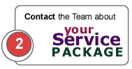 Contact the Team about your Service Package