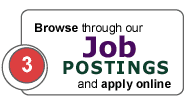 Browse through our Job Postings and apply online
