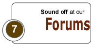 Sound off at our Forums